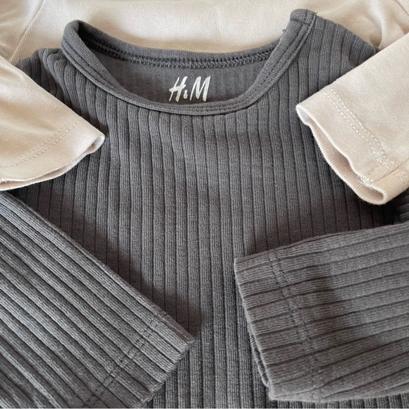 H&M baby onesies | long sleeve | bundle - Picture 3 of 6